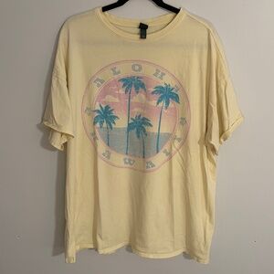 Target palm trees graphic tee